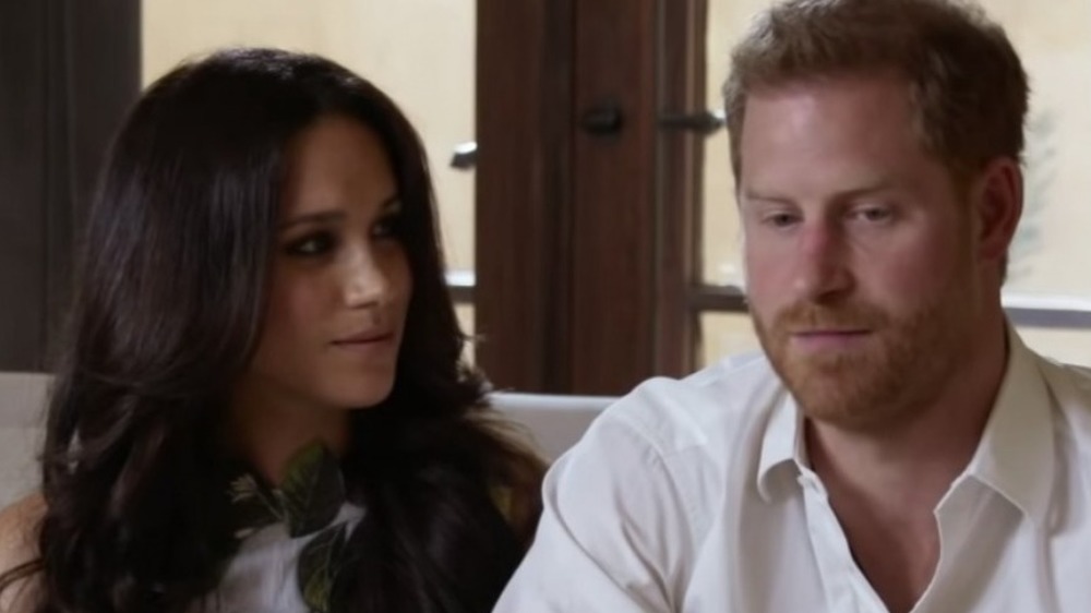 Meghan Markle, Prince Harry, interviewing