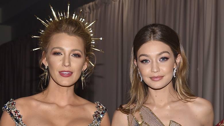 Blake Lively and Gigi Hadid at the Met Gala 2018