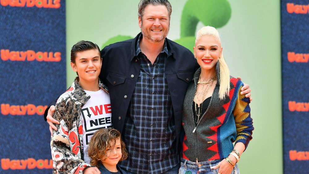 Gwen Stefani, Blake Shelton and kids