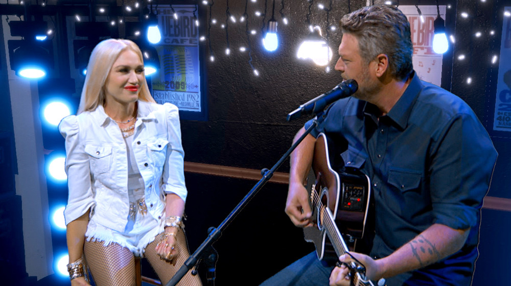 Gwen Stefani and Blake Shelton