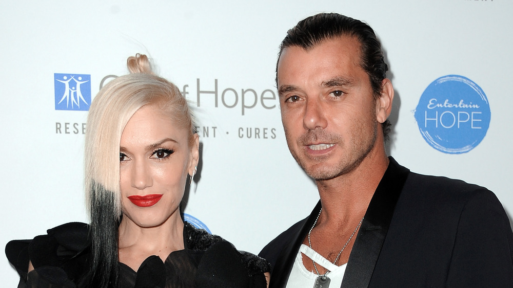 Gwen Stefani and Gavin Rossdale on the red carpet