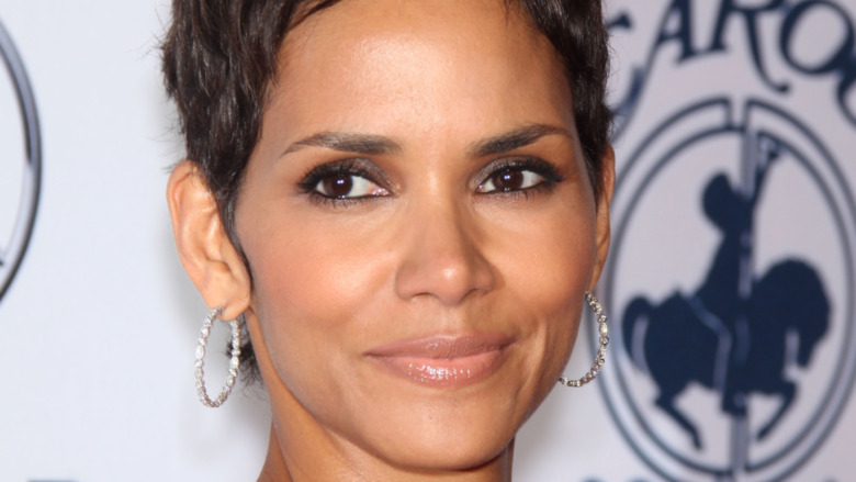 Halle Berry smiling