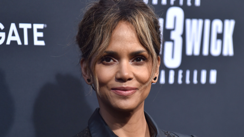 Halle Berry smiling