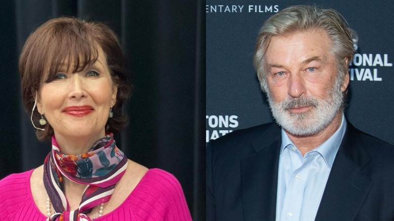 Janine Turner gives a speech, Alec Baldwin attends an event