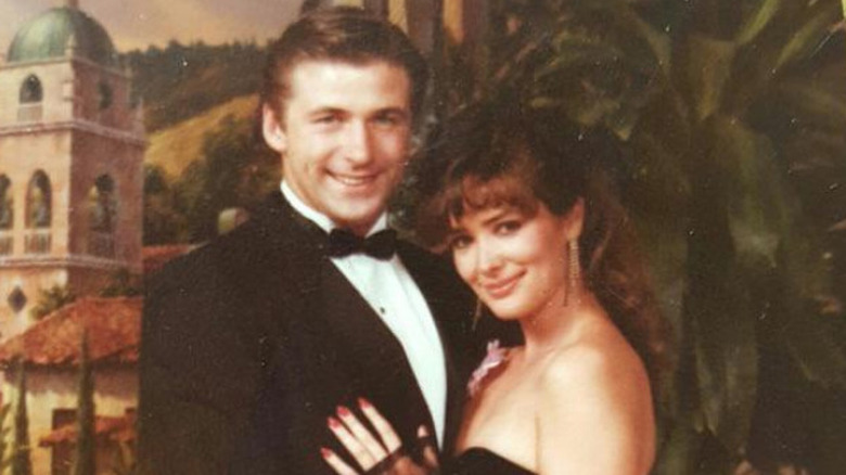 Alec Baldwin and Janine Turner are photographed together