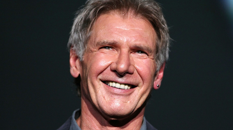 Harrison Ford smiling