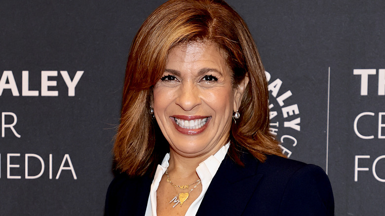 Television host Hoda Kotb smiling