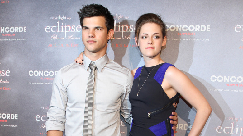 Taylor Lautner and Kristen Stewart