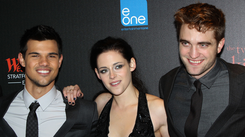 Taylor Lautner, Kristin Stewart, and Robert Pattinson