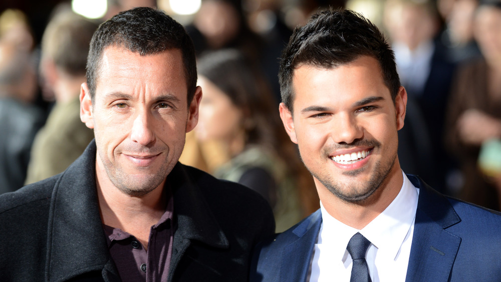 Adam Sandler and Taylor Lautner