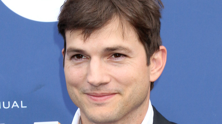 Ashton Kutcher on red carpet