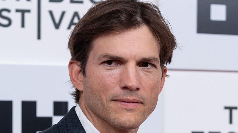 Ashton Kutcher on red carpet