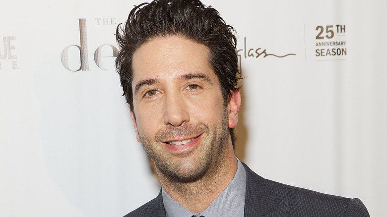 David Schwimmer smiling