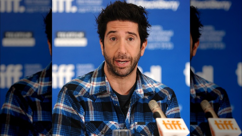 David Schwimmer speaking