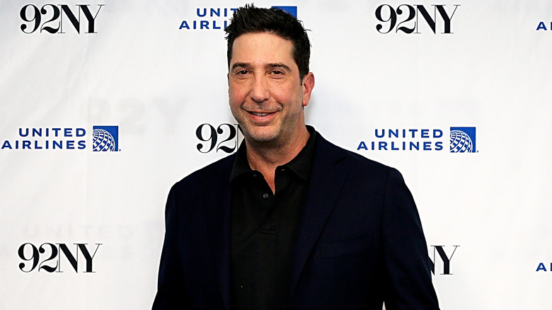 David Schwimmer smiling