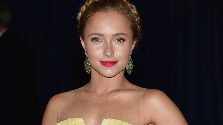 Hayden Panettiere yellow dress