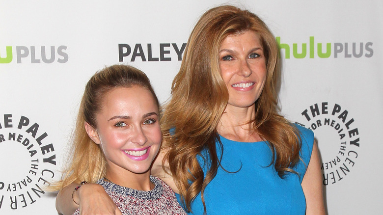 Hayden Panettiere and Connie Britton at an event