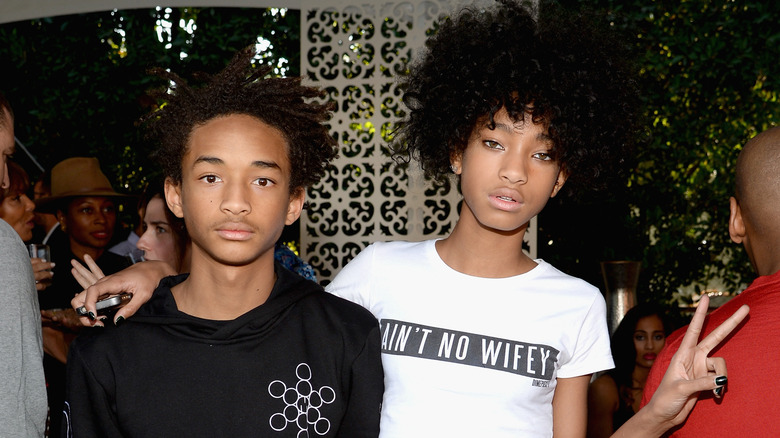 Jaden and Willow Smith at event