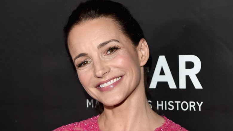 Kristin Davis smiling