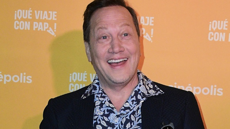 Rob Schneider smiles