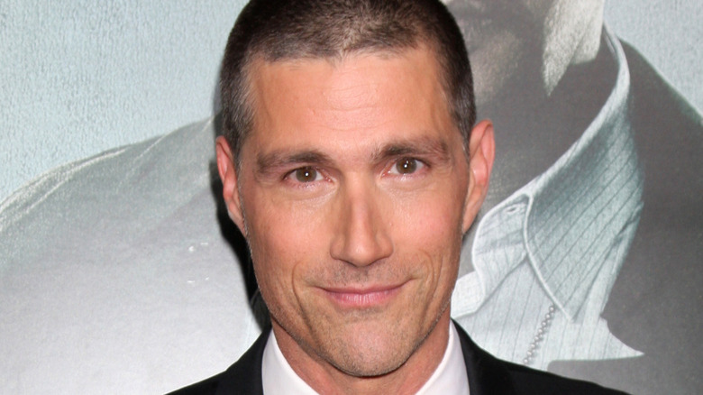 Matthew Fox smiles 