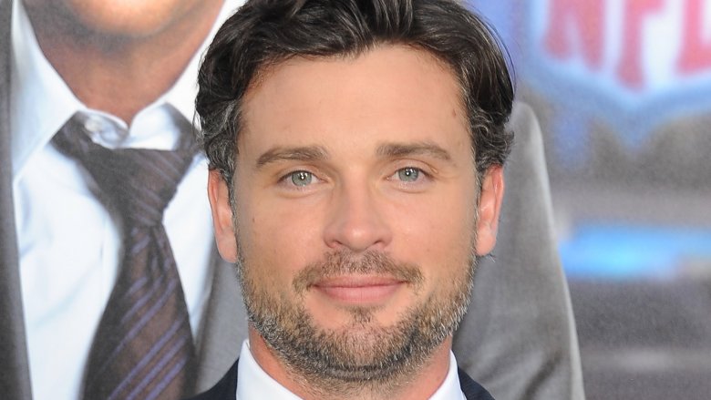 Tom Welling in suit and tie