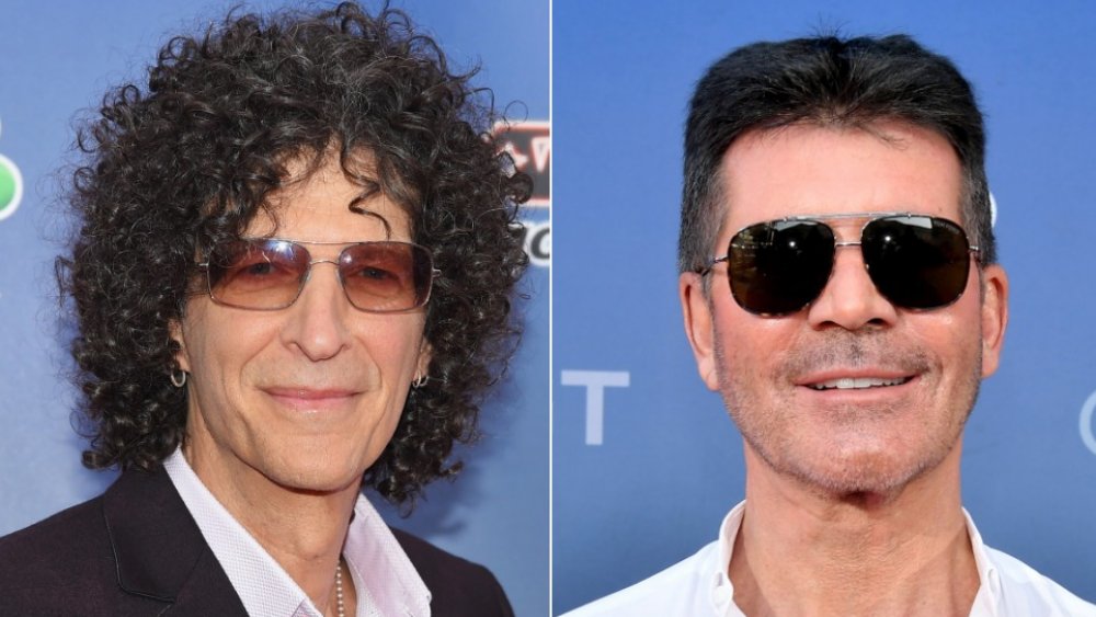 Howard Stern and Simon Cowell