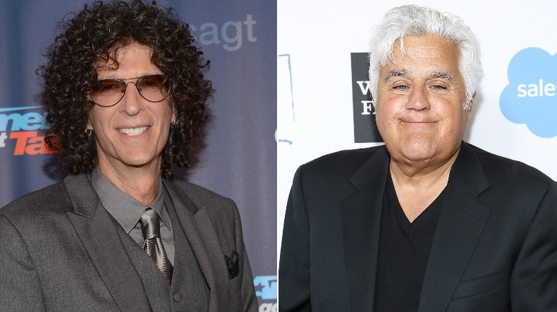 Howard Stern and Jay Leno red carpet