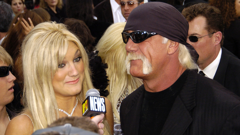 Brooke Hogan and Hulk Hogan