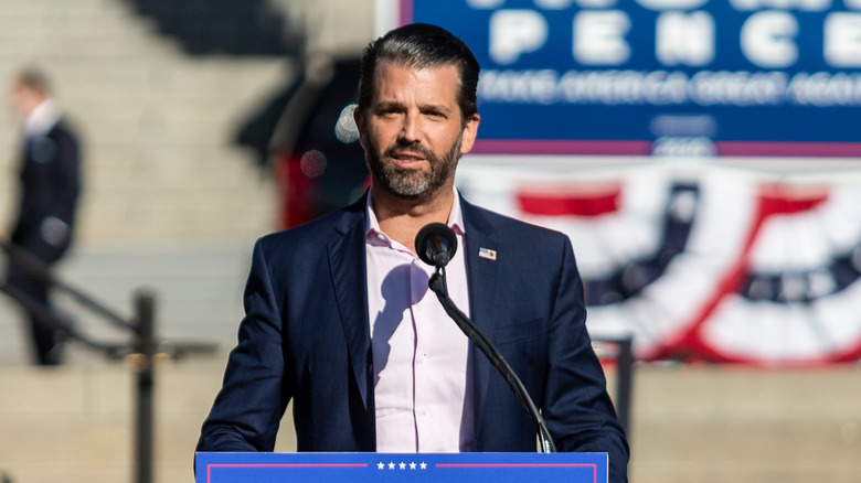 Donald Trump Jr. at an event 