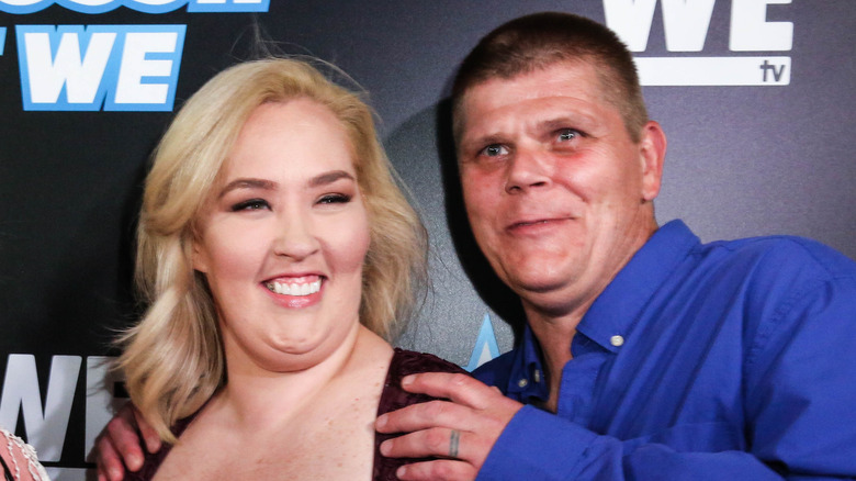 Mama June and Geno Doak smiling