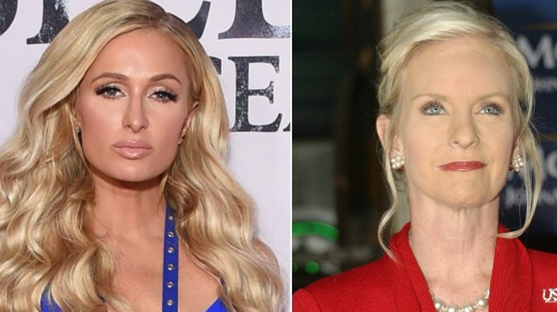 Paris Hilton and Cindy McCain