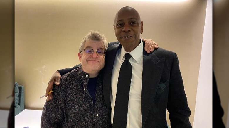 Patton Oswalt with Dave Chappelle