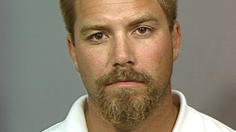 Scott Peterson staring