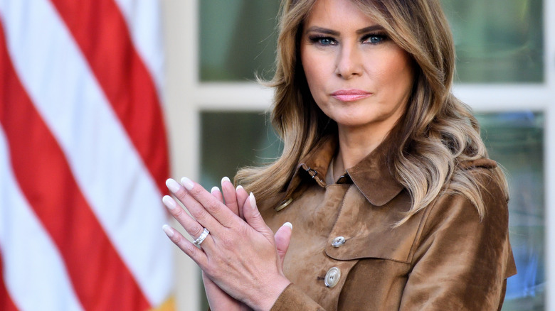 Melania Trump Has Two Engagement Rings Worth More Than $ 9 Million Tog