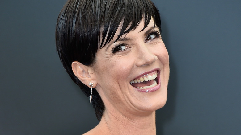 Zoe McLellan smiling with teeth