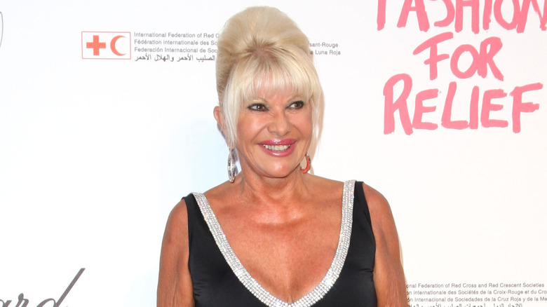 Ivana Trump on the red carpet