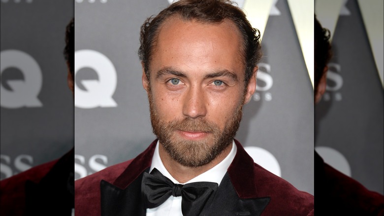 James Middleton posing