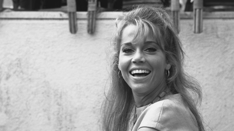 Jane Fonda pictured in Venice in the 1960s.