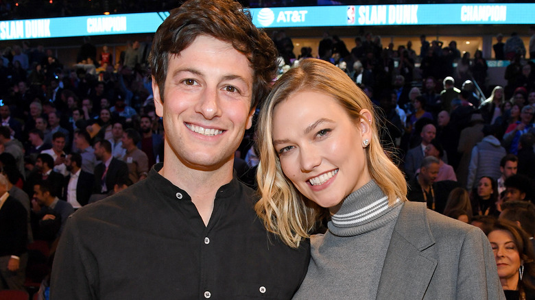 Joshua Kushner and Karlie Kloss smiling