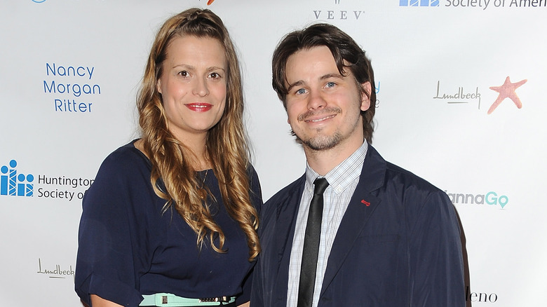 Marianna Palka and Jason Ritter attend Freeze HD for Huntington's Disease of America