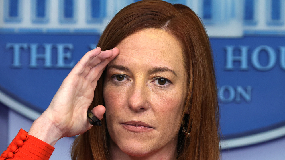 Jen Psaki smiling