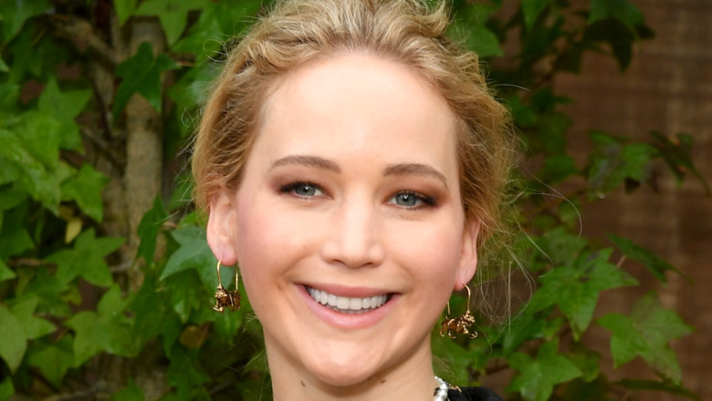 Jennifer Lawrence at Paris Fashion Week