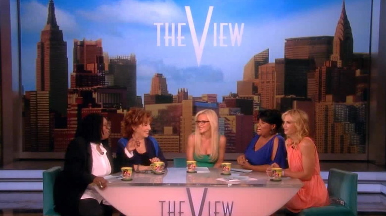 The View host speaking