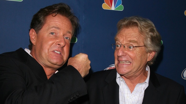 Piers Morgan and Jerry Springer