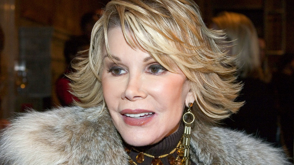 Joan Rivers red carpet