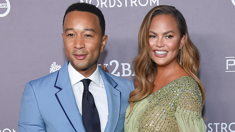 John Legend and Chrissy Teigen together