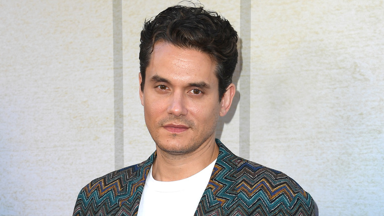 John Mayer slight smile