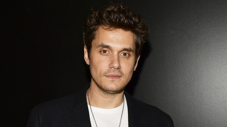 John Mayer posing