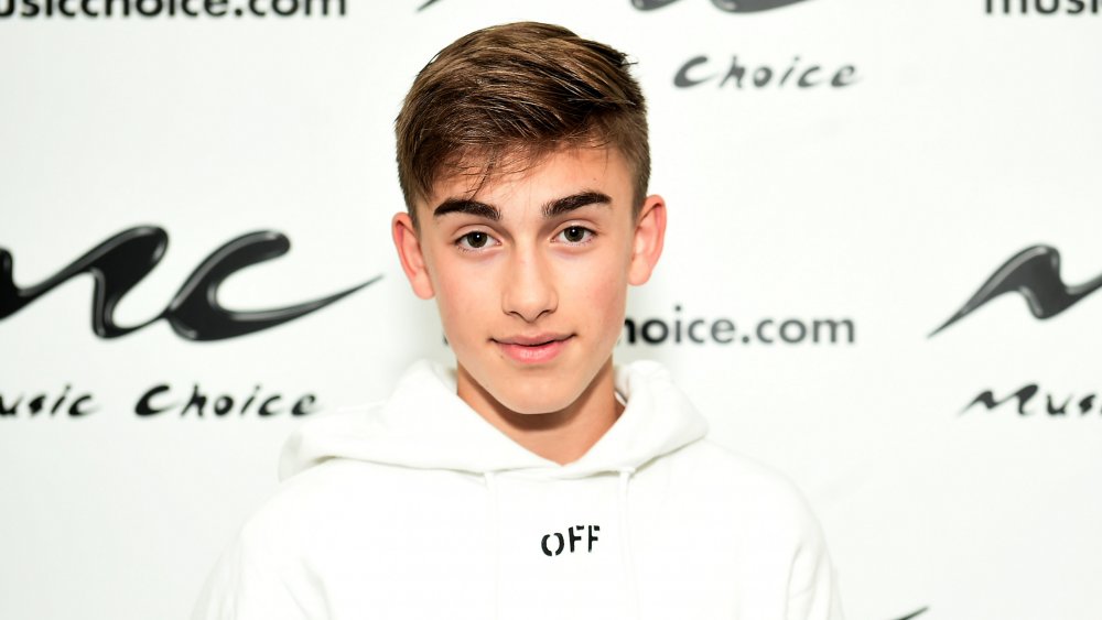 Johnny Orlando posing with a neutral expression